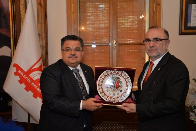 Muhasebecilerden Belediye Başkanı Selim Yağcı’ya Ziyaret