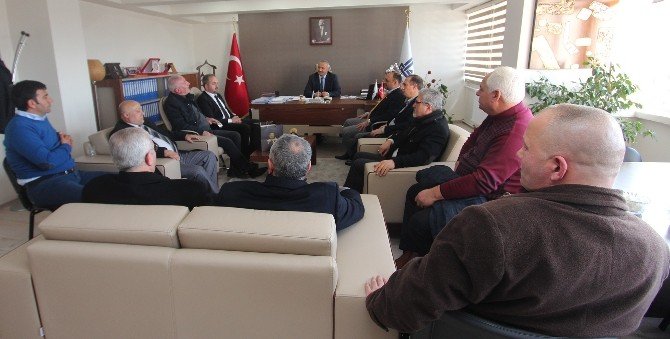Aşkale Dernekleri Federasyonu, Başkan Vekili Tavlaşoğlu’nu Ziyaret Etti
