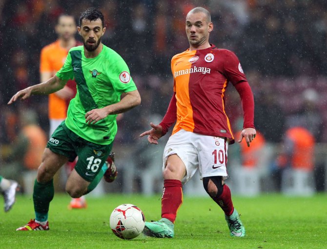 Galatasaray: 1 - Akhisar Belediyespor: 1