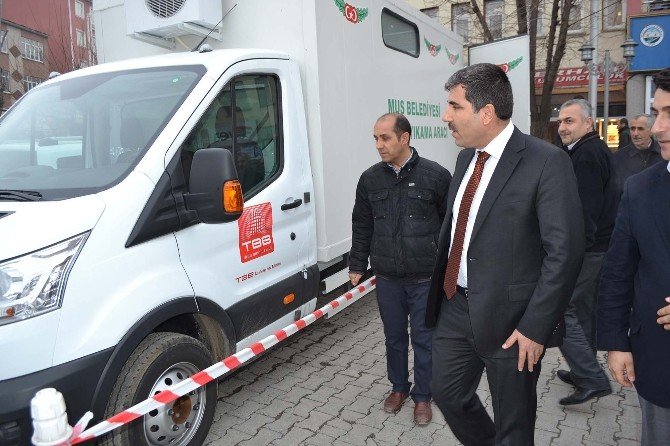 TBB’den Muş’a Cenaze Yıkama Ve Nakil Aracı