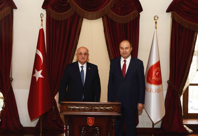 Meclis Başkanı'ndan Ankara Valisi'ne ziyaret