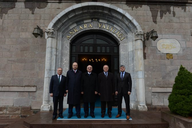 Meclis Başkanı'ndan Ankara Valisi'ne ziyaret