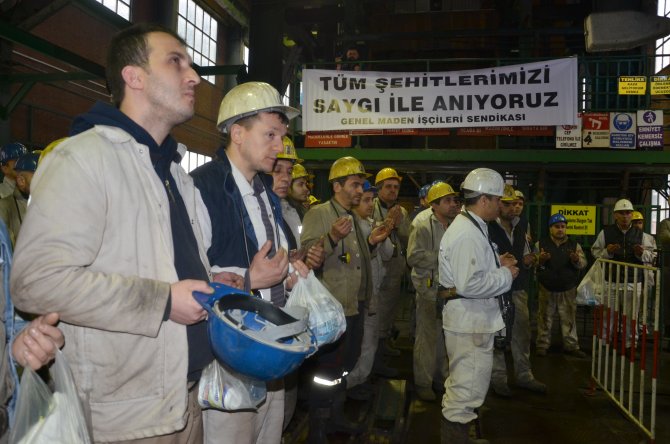 Grizu faciasında ölen 263 maden şehidi anıldı