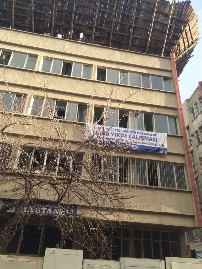 Ankara Büyükşehir Belediyesi eski binasının yıkımıyla ilgili soru önergesi