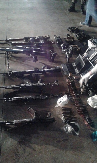 Dargeçit’te Etkisiz Hale Getirilen 8 Terörist İle Birlikte Çok Sayıda Silah Ele Geçirildi