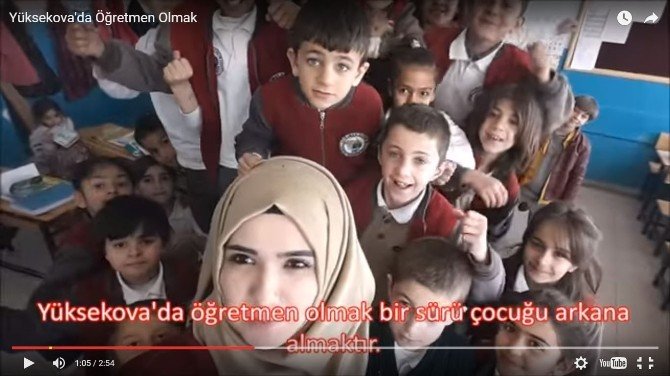Yüksekova’da Görev Yapan Öğretmenlerin Videosu Büyük İlgi Gördü