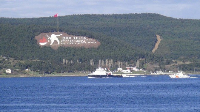 Rus Gemisi Çanakkale Boğazın’dan Geçti