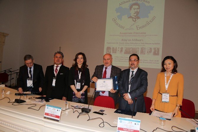 Kazak Milli Önderi Alihan Bökeyhan Gazi Üniversitesi’nde Anıldı