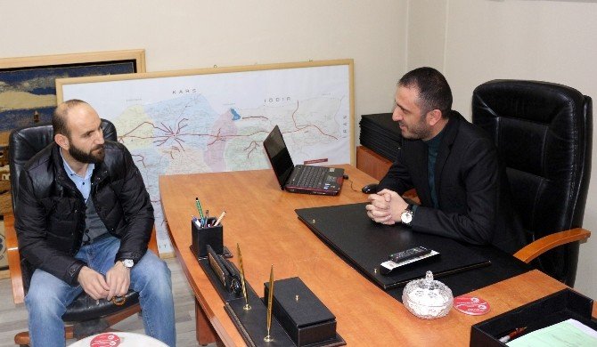 AK Partili Atmaca’dan Gazeteci Genç’e Ziyaret