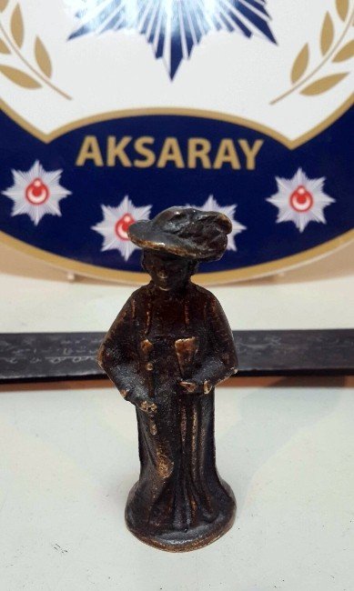 Aksaray’da Tarihi Eser Operasyonu