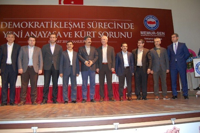 Şanlıurfa’da Yeni Anayasa Ve Kürt Sorunu Ele Alındı