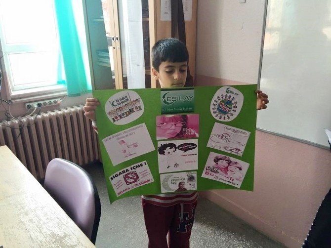 Atatürk İlkokulu’nda Yeşilay Haftası Kutlandı