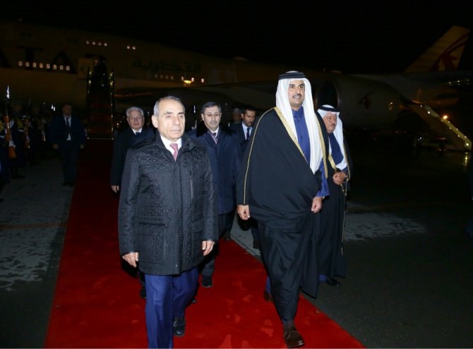 Katar Emiri Azerbaycan’da