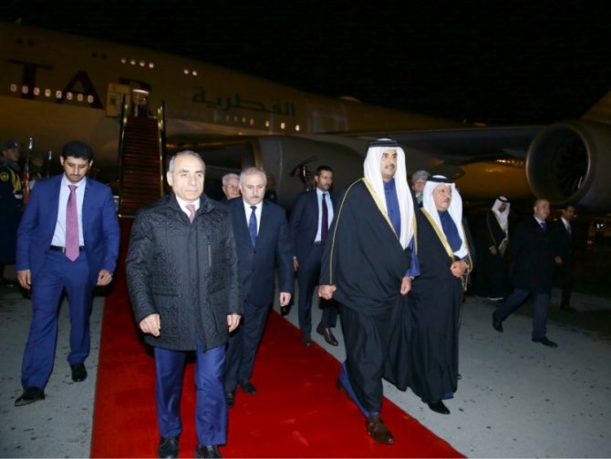 Katar Emiri Azerbaycan’da