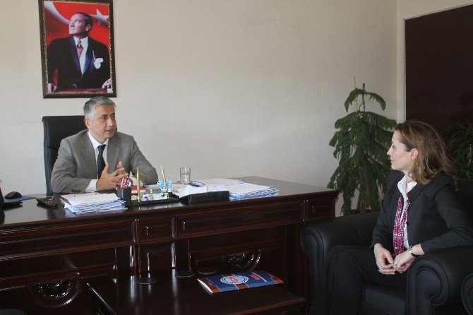 Aes Ve Bask Dernekleri Genel Başkanları Vali Yardımcısı Gökhan Azcan’ı Ziyaret Etti