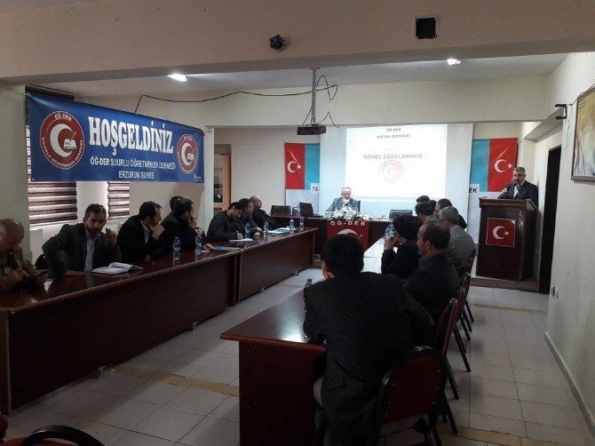 Öğ-der Bölge Toplantısı Erzurum’da Yapıldı