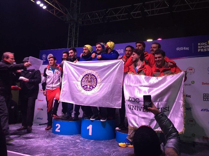 Atatürk Üniversitesi Erkek Takımı, Kayak Alp Disiplini Snowboard Türkiye Şampiyonu Oldu