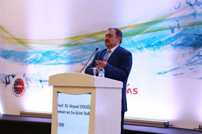 Bakan Eroğlu, "Yeraltı Suyu Yönetimi Kapasitesinin Geliştirilmesi Projesi"nin Açılış Toplantısına Katıldı