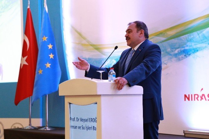 Bakan Eroğlu, "Yeraltı Suyu Yönetimi Kapasitesinin Geliştirilmesi Projesi"nin Açılış Toplantısına Katıldı