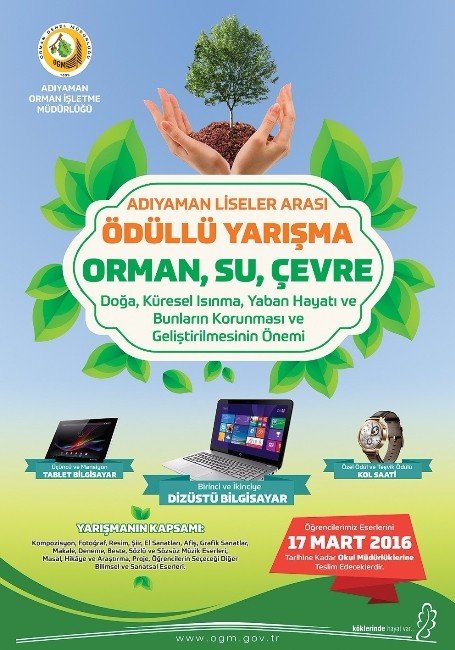 Orman Haftası İle İlgili Yarışma Düzenleniyor