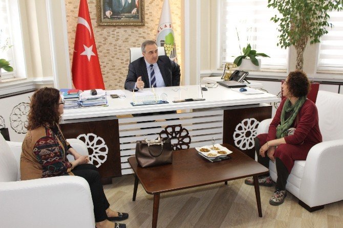 Başkan Karaçoban’a Halk Eğitimden Anlamlı Ziyaret