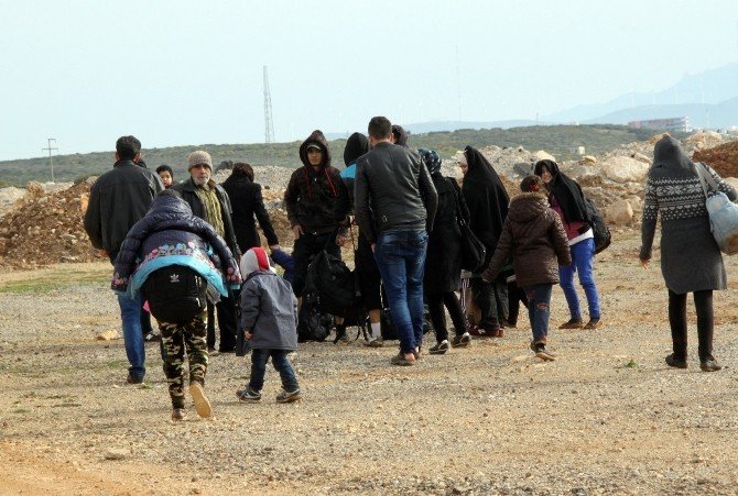 Yakalanan Suriyeli Göçmenden Cumhurbaşkanına Sevgi Gösterisi