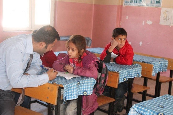 Milli Eğitim Müdüründen Köy Okullarına Ziyaret