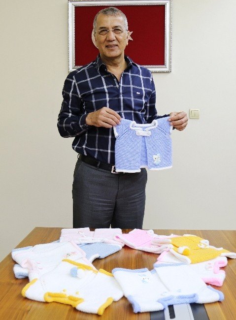Mezitli Belediyesi’ne Samsun’dan Bebek Kıyafetleri Geldi