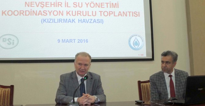 Nevşehir Su Yönetimi Koordinasyon Kurulu toplantısı yapıldı