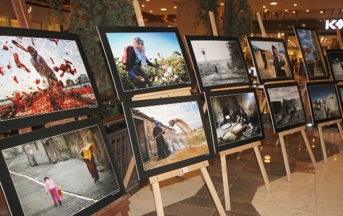 Şanlıurfa Piazza’da ’Ve Kadın’ Fotoğraf Sergisi Açıldı