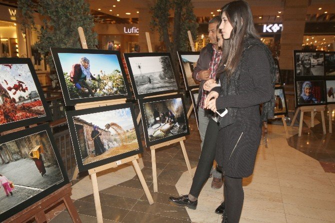 Şanlıurfa Piazza’da ’Ve Kadın’ Fotoğraf Sergisi Açıldı