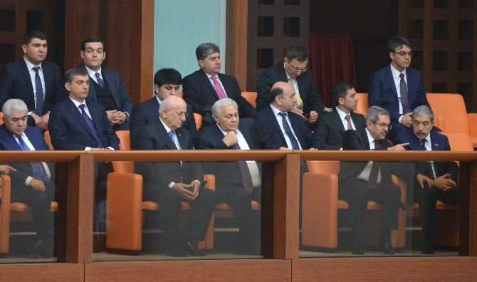 Azerbaycan Milli Meclis Başkanı TBMM Genel Kurulu’nda