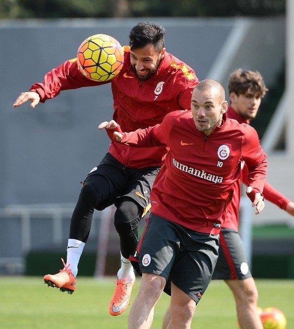 Galatasaray, Gençlerbirliği Maçı Hazırlıklarını Sürdürdü