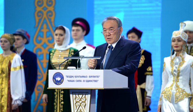 Nazarbayev: Kazakistan'da halklar arasındaki dostluk ve kardeşlik dünyaya örnek