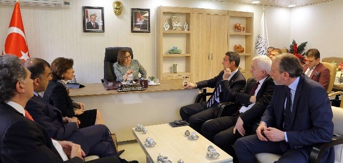 Tüsiad’dan Başkan Fatma Şahin’e Ziyaret
