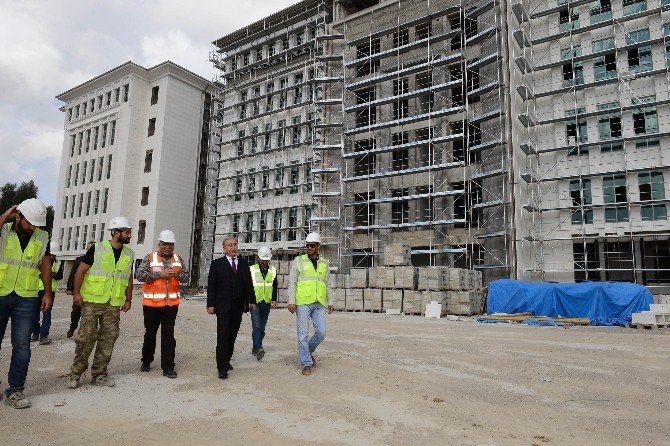 Adana Adliye Sarayı’nın Yüzde 50’si Tamamlandı