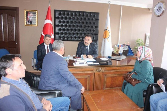 AK Parti Yozgat Milletvekili Soysal Halk Gününde Vatandaşın Sorunlarını Dinledi