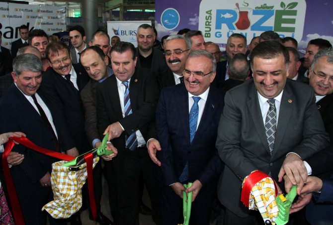 Rize tanıtım günleri ile Rize kültürü Bursa’ya taşındı