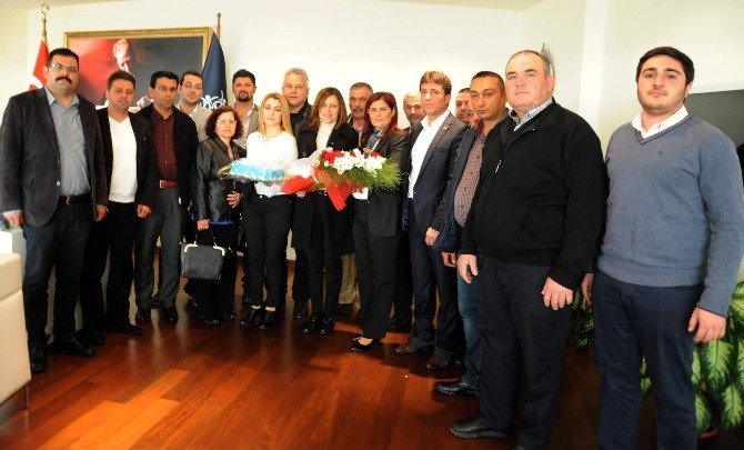 Kuyucak CHP Ve TEMA’dan Başkan Çerçioğlu’na Ziyaret