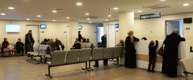 Yeni DOSAB Semt Polikliniği'ne vatandaşlardan yoğun ilgi