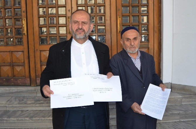 Dostluk Vakfı’ndan Davutoğlu Ve Merkel’e Barış Mektubu