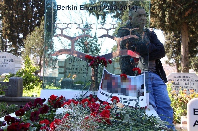 Berkin Elvan ’In Mezarı Başında Terör Örgütü Propagandası