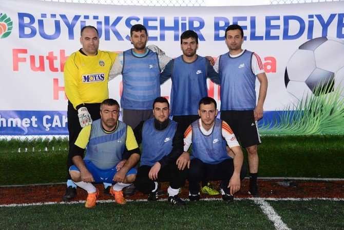 Halı Saha Futbol Turnuvası’nda Heyecan Dorukta