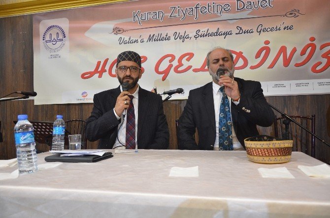 Şehitleri Anma Ve Kuran Ziyafeti Programı Düzenlendi