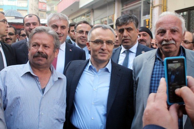 Maliye Bakanı Ağbal’ın Bayburt Ziyareti