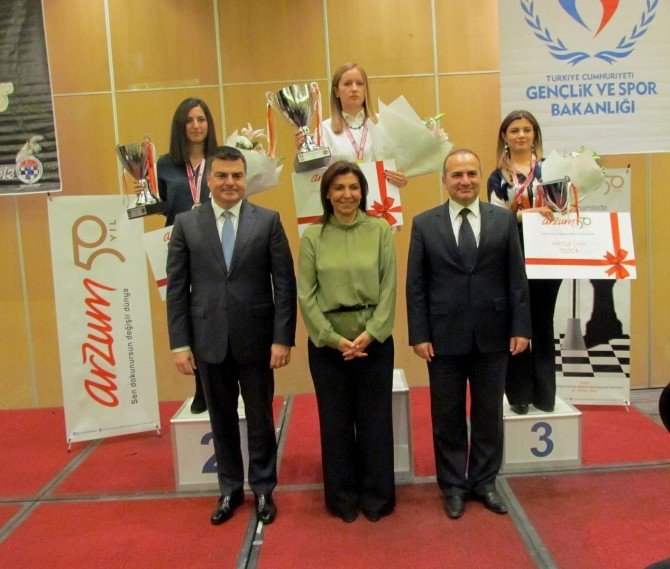 Arzum Türkiye Kadınlar Satranç Şampiyonası Sona Erdi