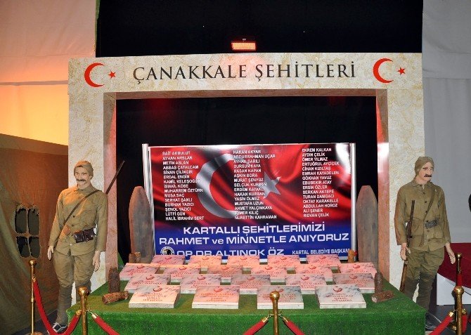 Kartal’da, Çanakkale Savaş Malzemeleri Sergisi Açıldı