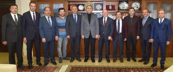 AK Parti İstanbul İl Başkanı Temurci, Başkan Sekmen’i Ziyaret Etti