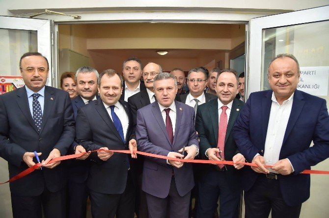 AK Parti İl Başkanlığı Binası Hizmete Açıldı