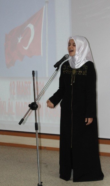 Samsat’ta Mehmet Akif’i Anma Programı Düzenlendi
